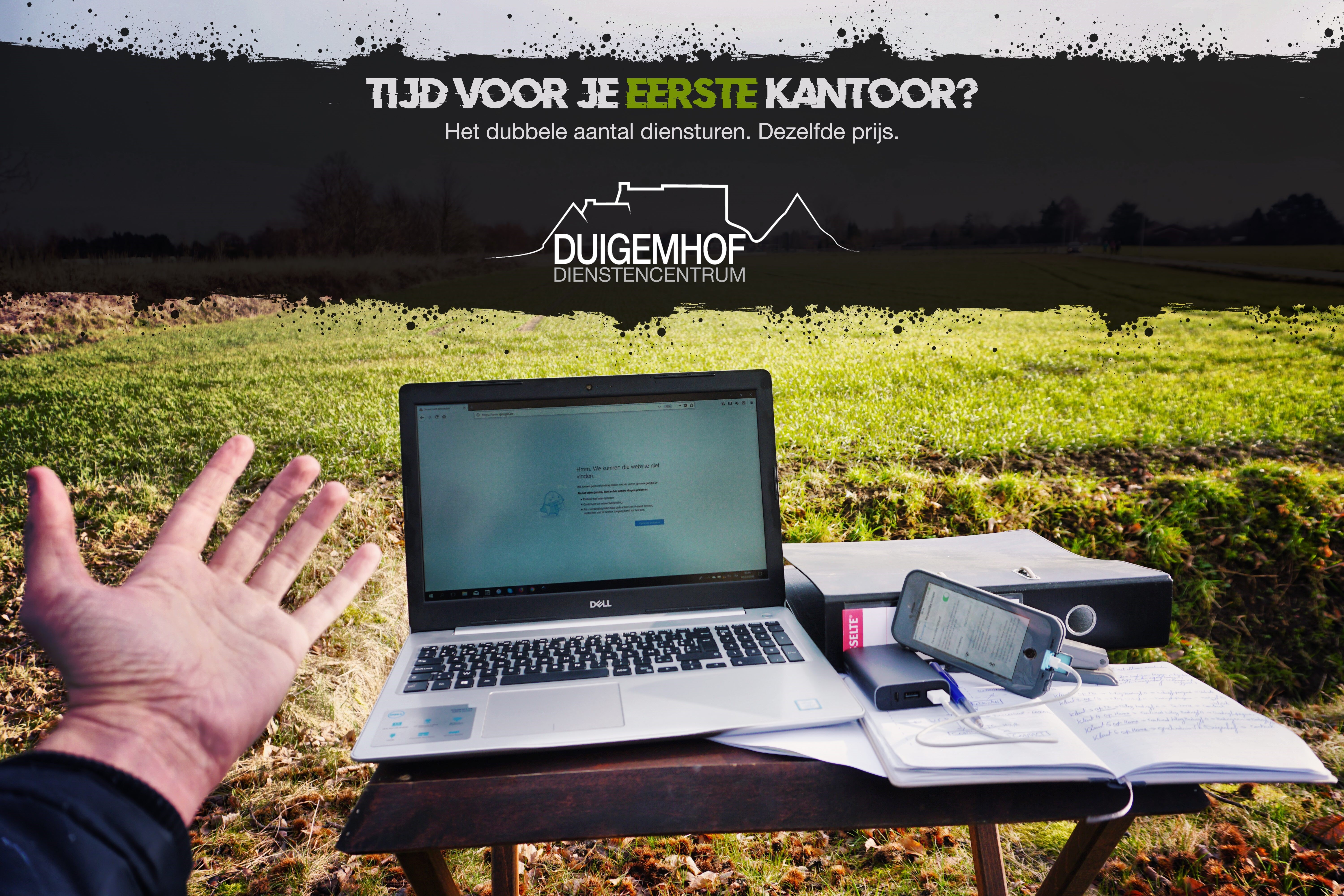Het Duigemhof lanceert nieuwe formule voor start-ups.